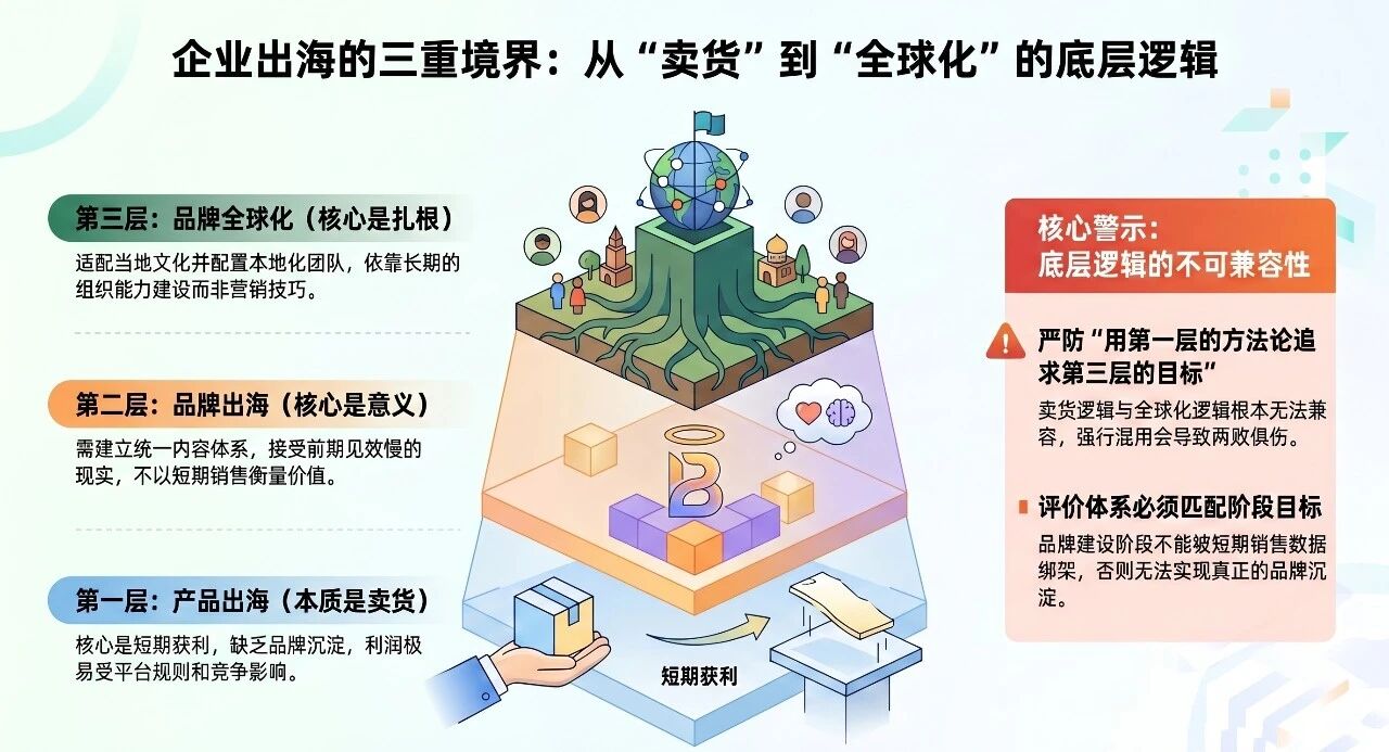 出海三年还在亏?3个层级没想清楚,规模品牌全白费