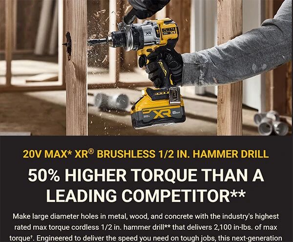 Dewalt Hammer Drill Torque Claim Thumbnail