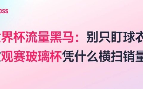 世界杯流量黑马：别只盯球衣，这款观赛玻璃杯凭什么横扫销量榜？