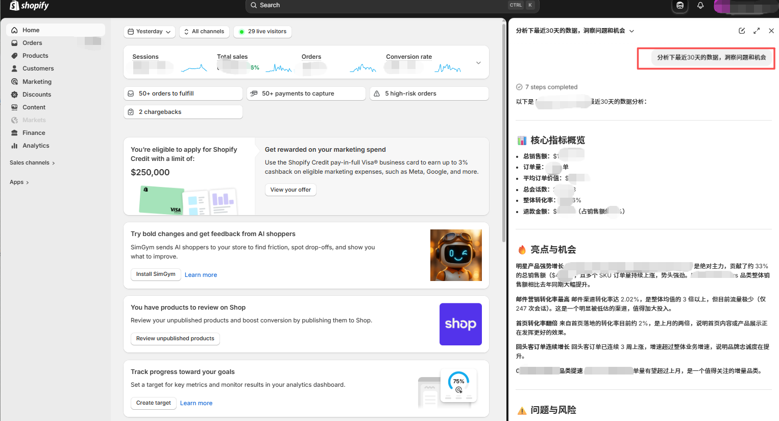 null Shopify AI 三大核心工具全解析:Magic、Sidekick、Agentic Storefronts 如何改变你的独立站运营?