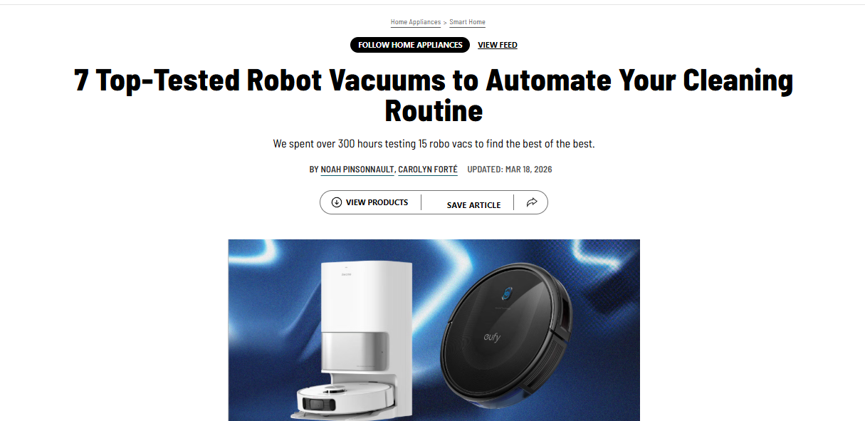 本期站外产品分析:清洁产品Robot Vacuum扫地机器人