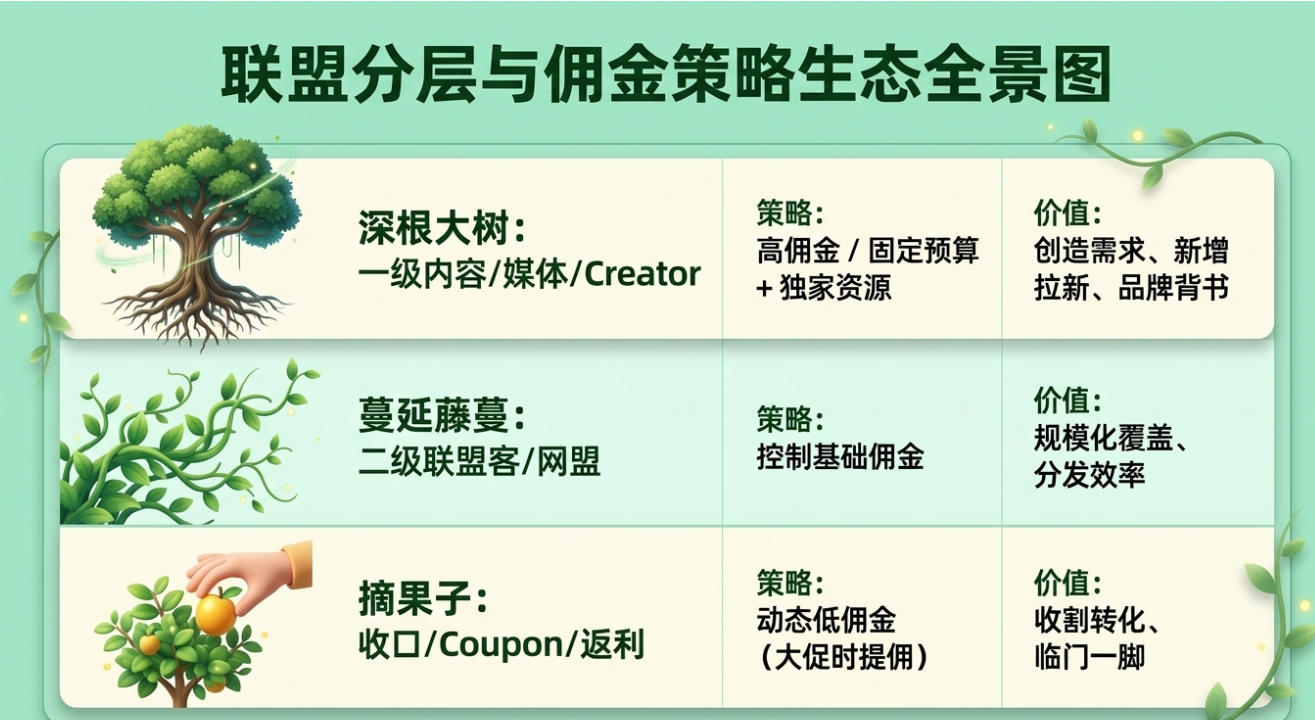 联盟客开始分层以后,佣金逻辑也该变了