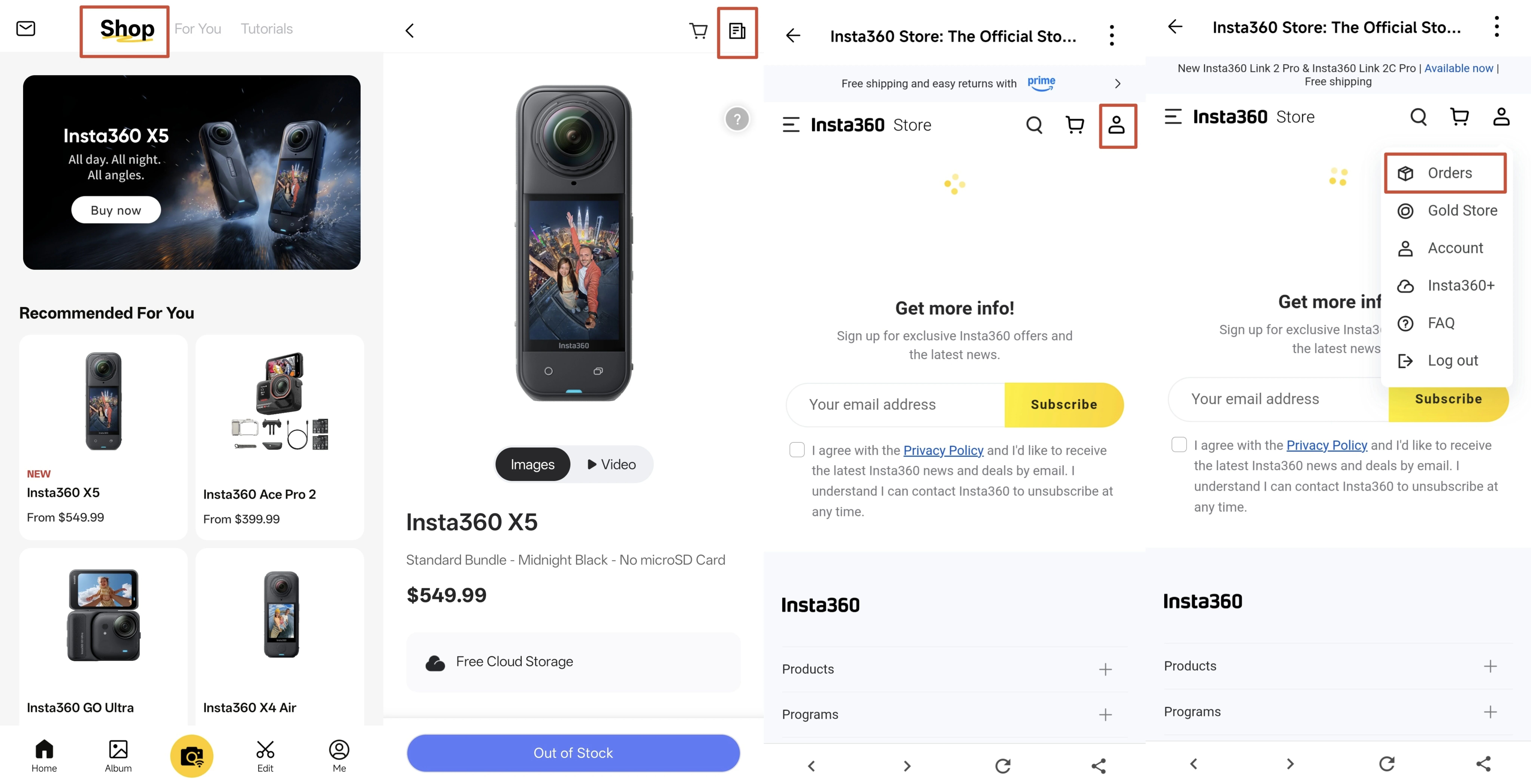 Insta360 service Insta360 Online Store Service-Insta360 Store Order FAQ