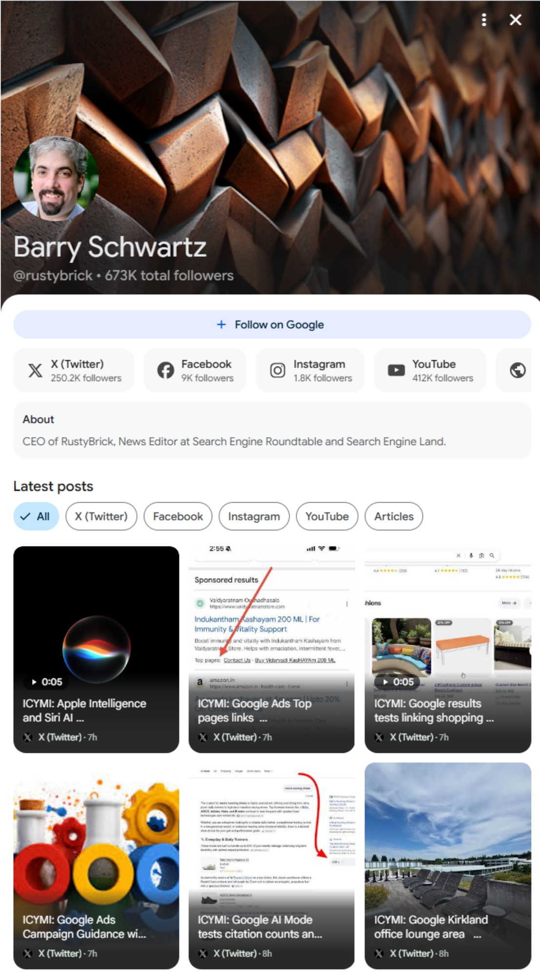 深度解析谷歌 Search Profile,能触发创建谷歌知识面板!