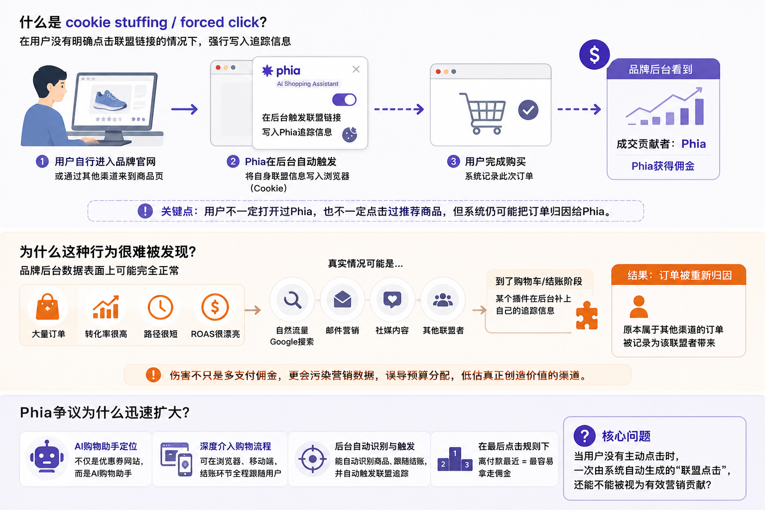 从Phia虚假归因事件,来聊聊AI购物助手背后的联盟佣金争议