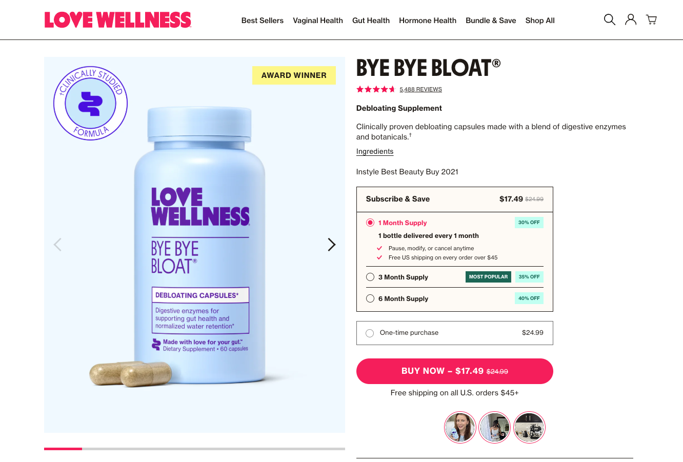 Love Wellness PDP