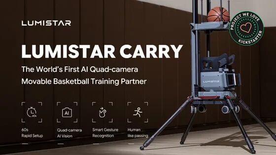 LUMISTAR CARRY: The First AI Quad-camera Basketball Training by Lumistar — Kickstarter