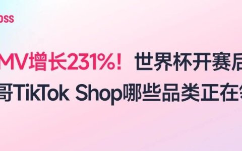 GMV增长 231%！世界杯开赛后，墨西哥TikTok Shop哪些品类正在领涨？
