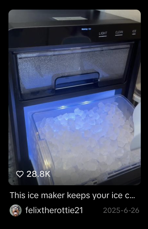大卖制冰机品牌合作海外红人盘点