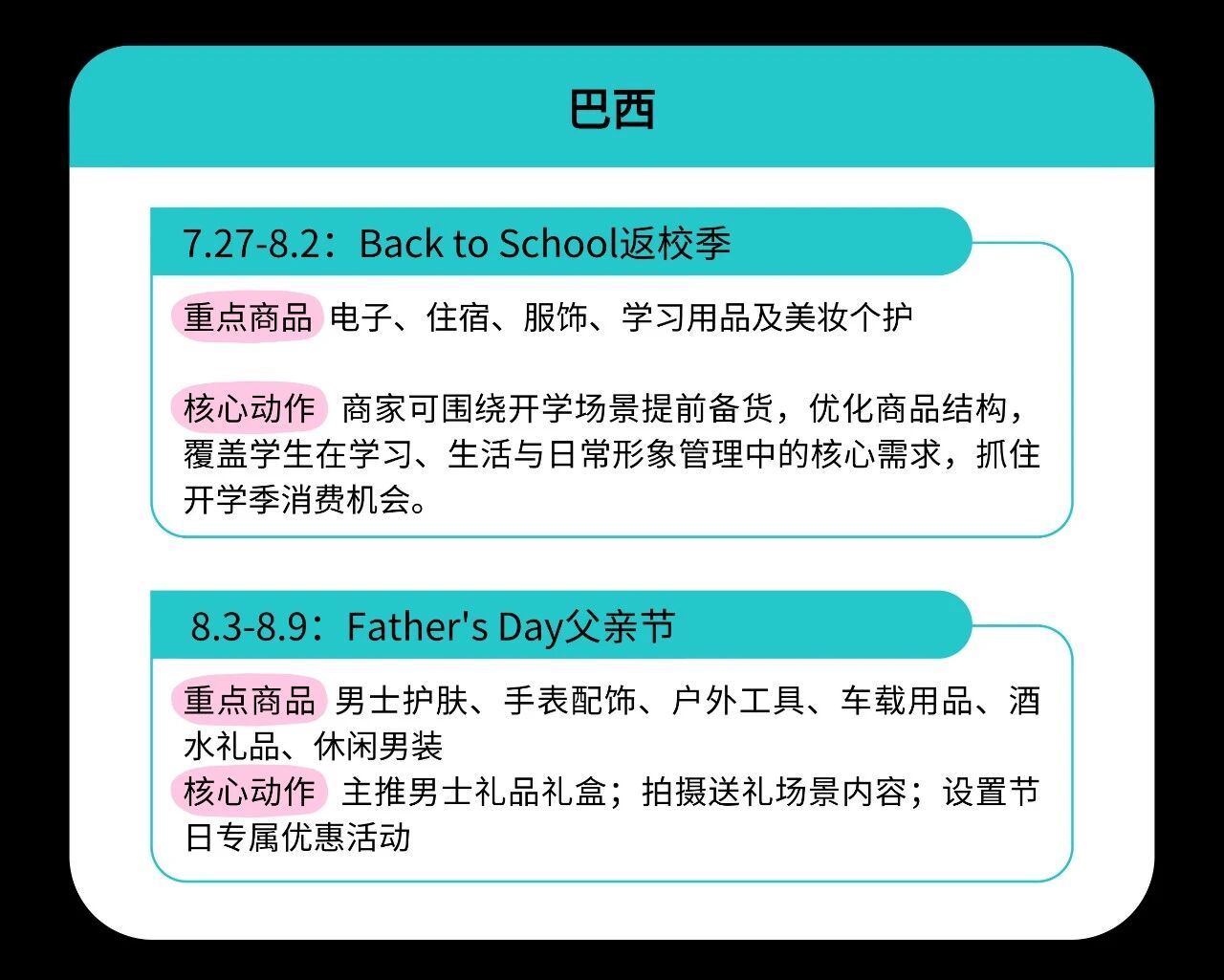 2026年Q3TikTok出海营销日历