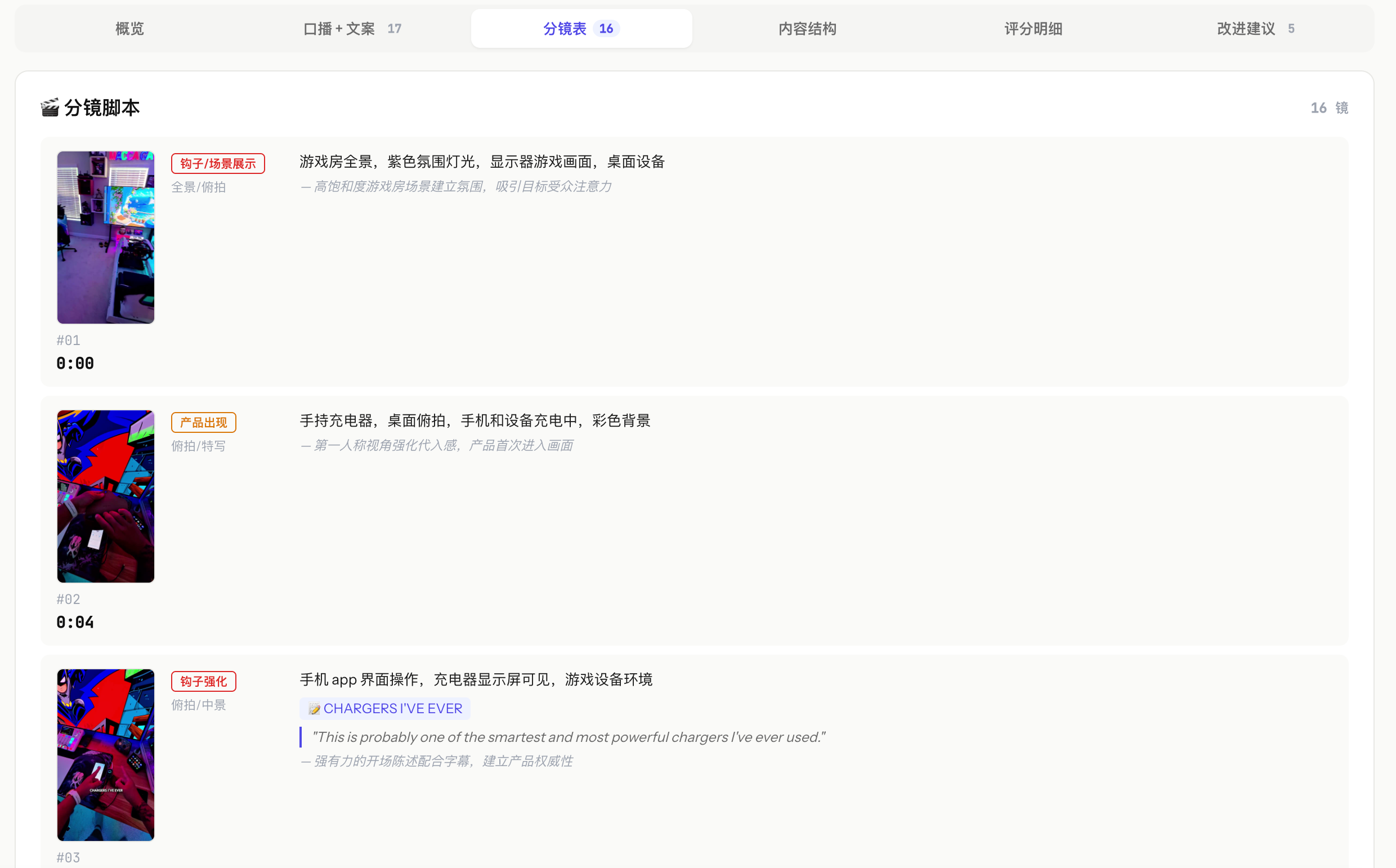 TikTok、Ins、YouTube 一键全拆:AI 自动出图文分镜 + 口播脚本 + 五维评分