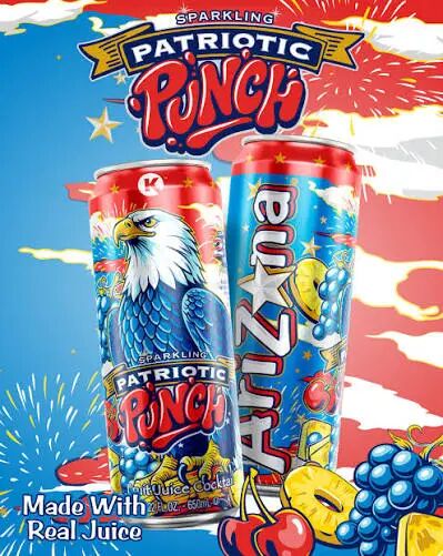 Patriotic Punch 12-packs are live. Club 'Zona exclusive.