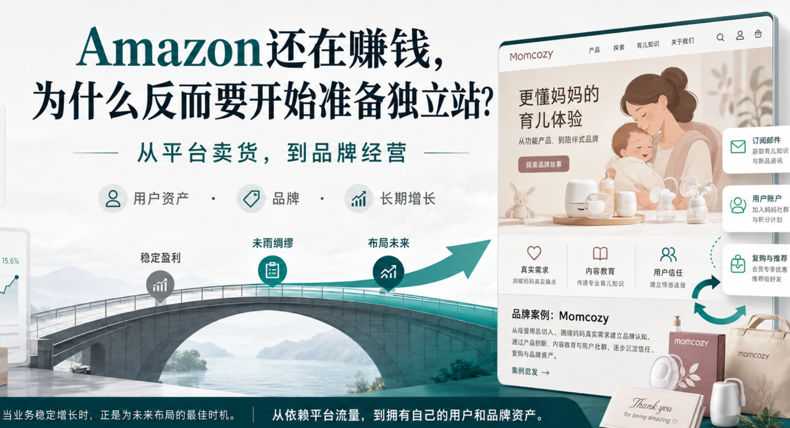 《Amazon还在赚钱,为什么仍要准备独立站?》